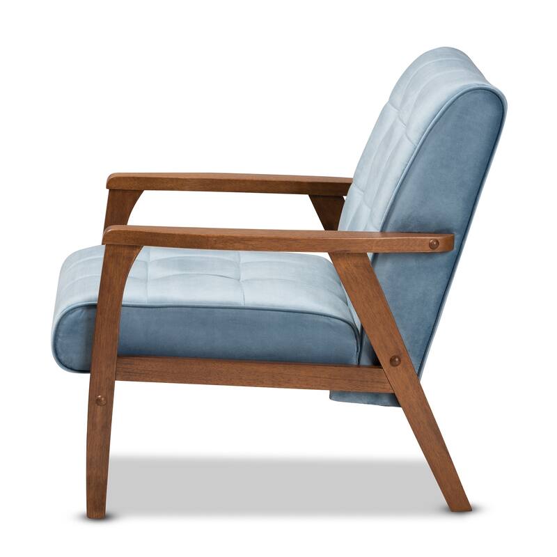 Carson Carrington Bada Mid-century Modern Upholstered 3-piece Living Room Set