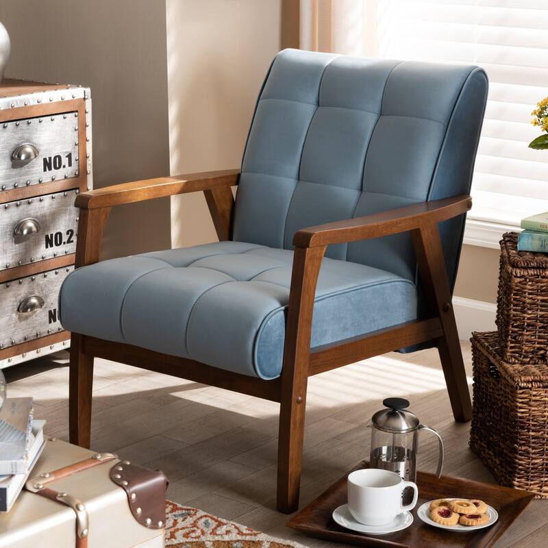 Carson Carrington Bada Mid-century Modern Upholstered 3-piece Living Room Set