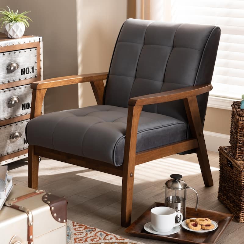 Carson Carrington Bada Mid-century Modern Upholstered 3-piece Living Room Set