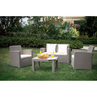 Buy Plastic Outdoor Sofas Chairs Sectionals Online At Overstock