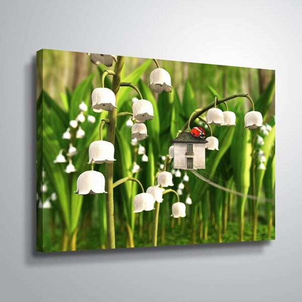 "Lily of the Valley" Gallery Wrapped Canvas