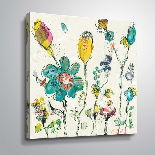 "Doodle Garden" Gallery Wrapped Canvas