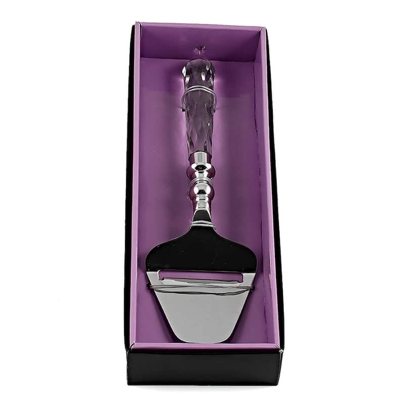 Majestic Gifts Inc. Cheese Knife/Shaver-Crystal Handle-10" L