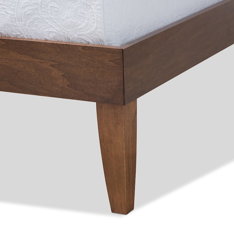 Carson Carrington Bakarekulla Mid-century Modern Platform Bed Frame