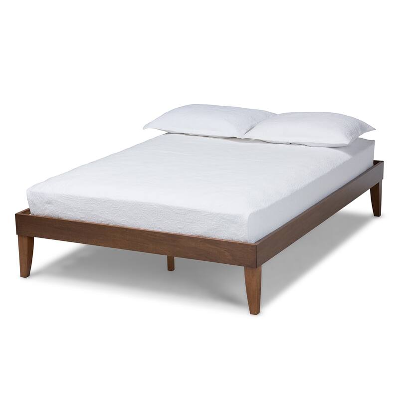 Carson Carrington Bakarekulla Midcentury Modern Platform Bed Frame