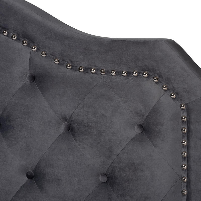 Gracewood Hollow Tansi Modern Upholstered Button-tufted Bed
