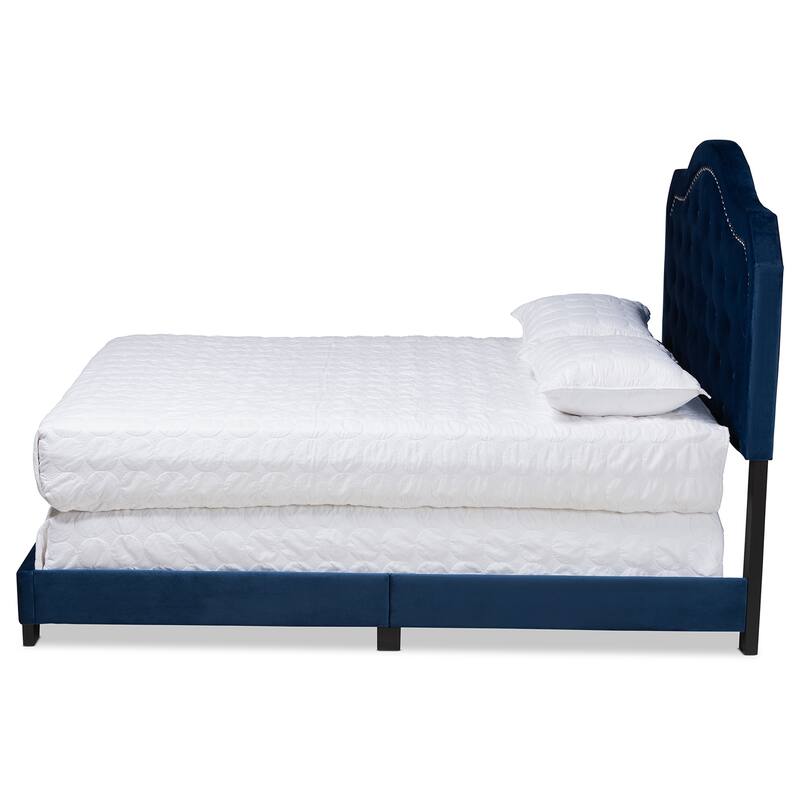 Gracewood Hollow Tansi Modern Upholstered Button-tufted Bed