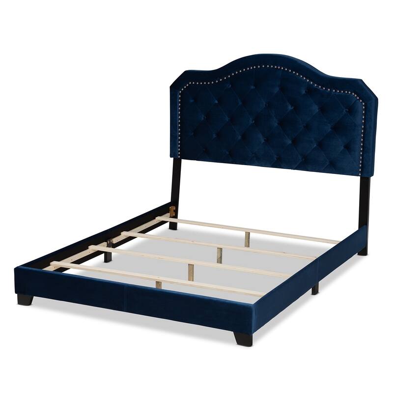 Gracewood Hollow Tansi Modern Upholstered Button-tufted Bed