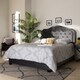 Gracewood Hollow Tansi Modern Upholstered Button-tufted Bed - Bed Bath ...