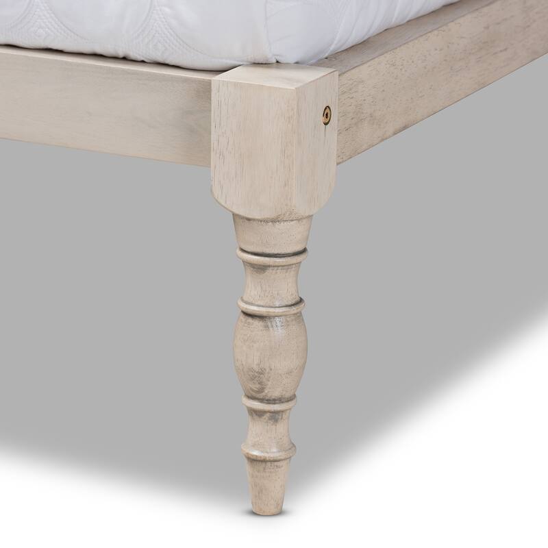 Iseline Modern and Contemporary Platform Bed Frame