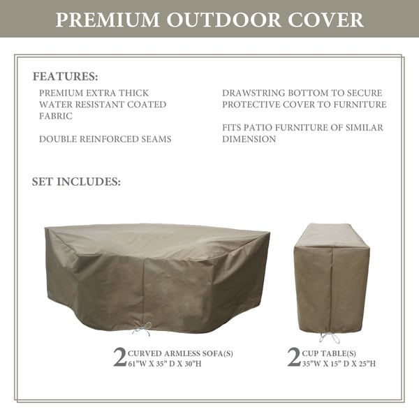 kathy ireland Homes & Gardens RIVER-04a Protective Cover Set. Opens flyout.