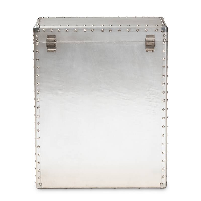 Carbon Loft Rameses Silver Metal 3-drawer Storage Cabinet
