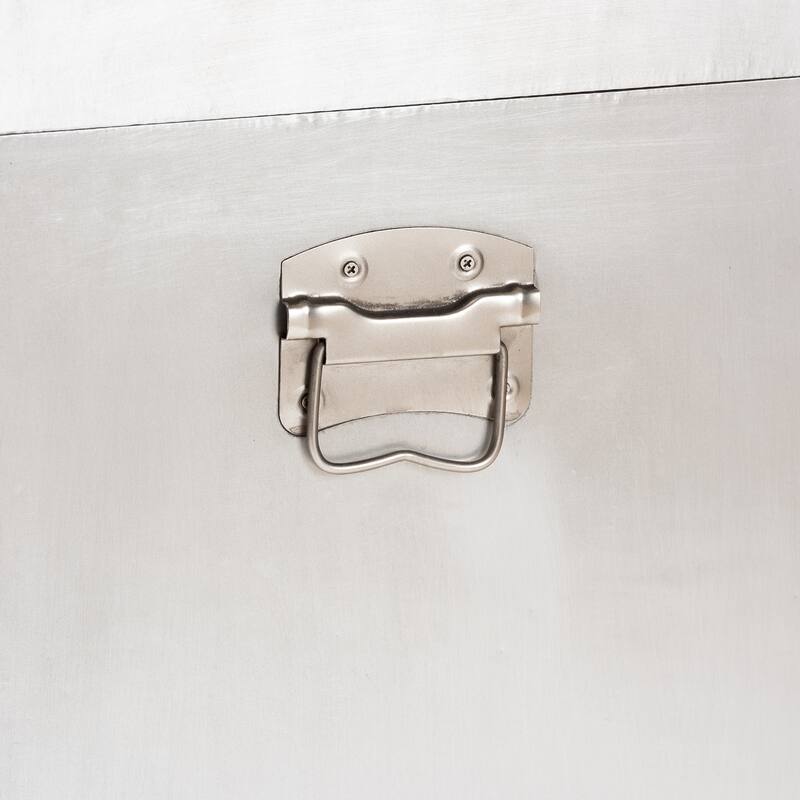 Carbon Loft Rameses Silver Metal 3-drawer Storage Cabinet