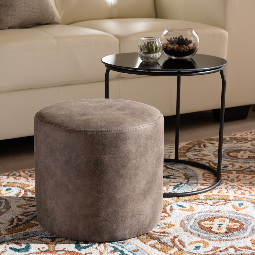 Carbon Loft Vanderveen Kira Modern and Contemporary 2-piece Nesting Table and Ottoman Set