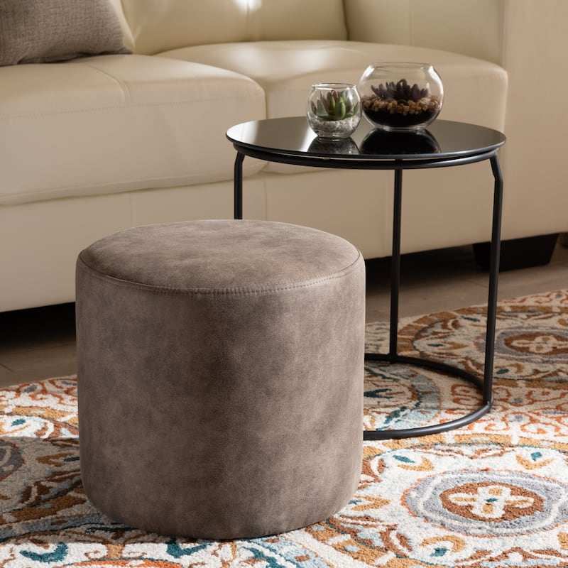 Carbon Loft Vanderveen Kira Modern and Contemporary 2-piece Nesting Table and Ottoman Set