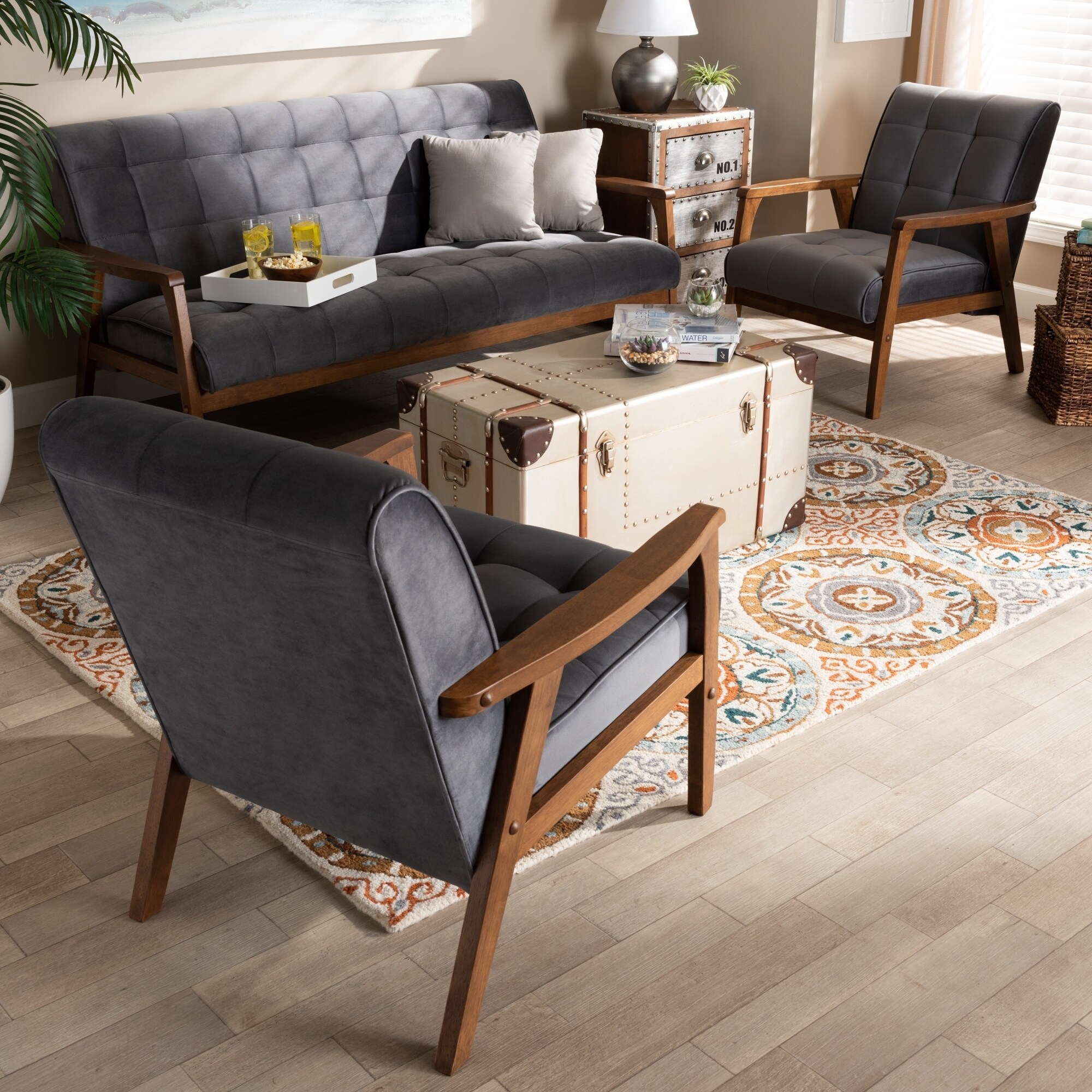 Mid Century Modern Living Room Table Set - Joeryo ideas