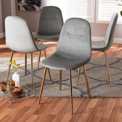 Carson Carrington Baengling Upholstered 4-piece Dining Chair Set