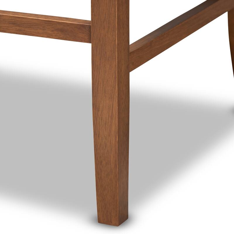 Carson Carrington Badstusund Upholstered Button Tufted Bar Stool Bench