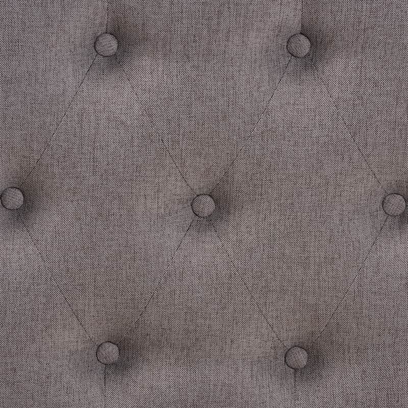 Carson Carrington Baktsjaur Mid-century Modern Upholstered Footstool
