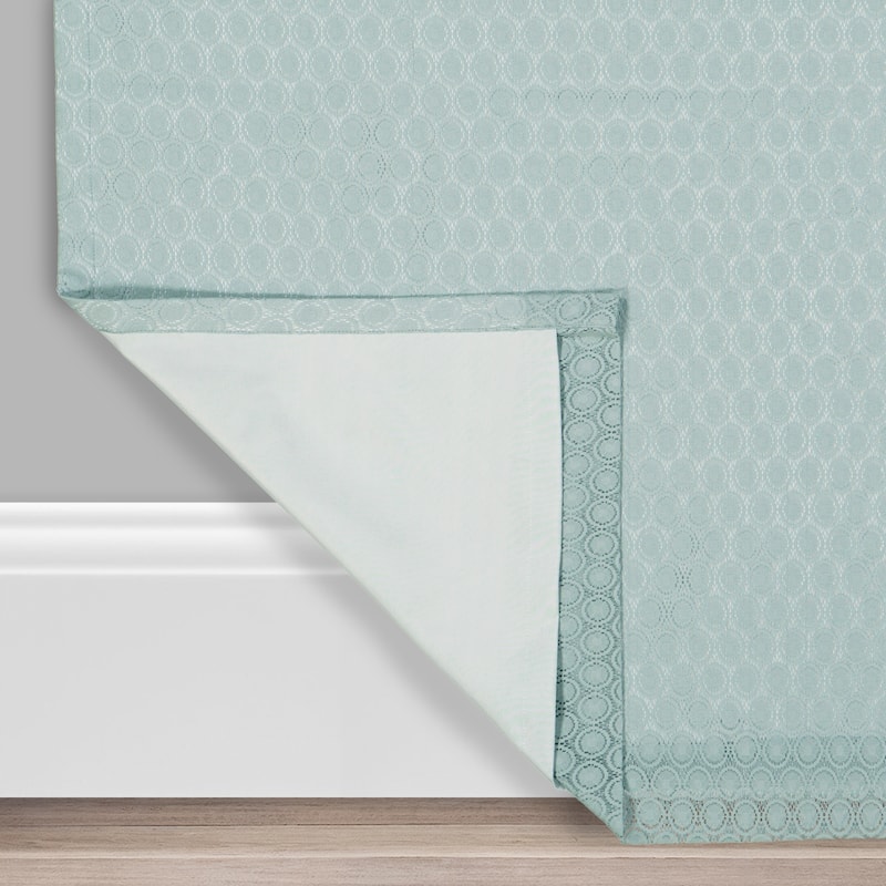 Eclipse Nora Crochet Absolute Zero Blackout Window Panel