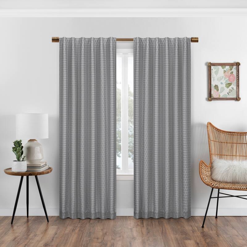 Eclipse Nora Crochet Absolute Zero Blackout Window Panel