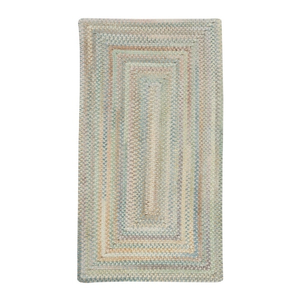 Alliance Moonstone Braided Rugs Concentric Rectangle Rug - 8' x 24"