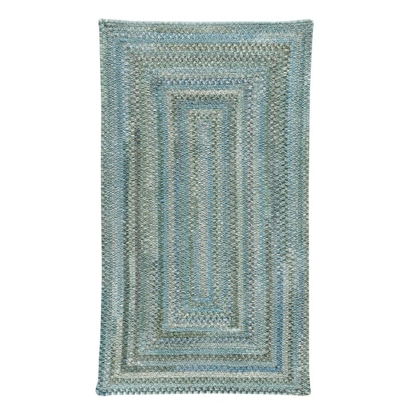 Alliance Thyme Braided Rugs Concentric Rectangle Rug - 8' x 24"
