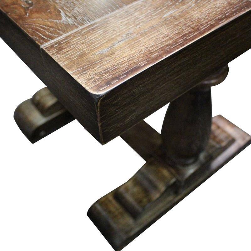 Best Master Furniture Rustic Square End Table
