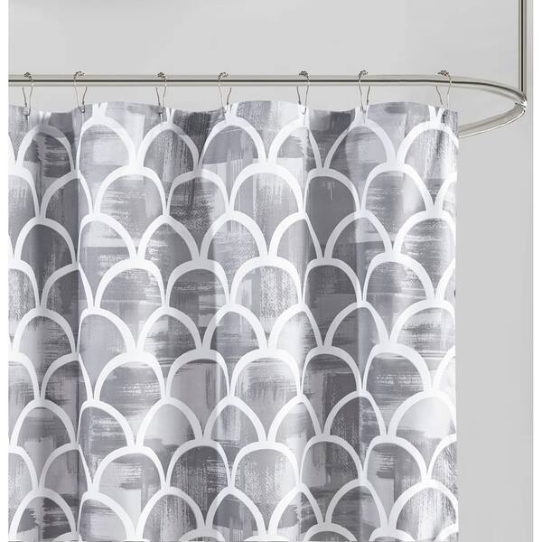 Shop Madison Park Essentials Finn Printed Shower Curtain On Sale