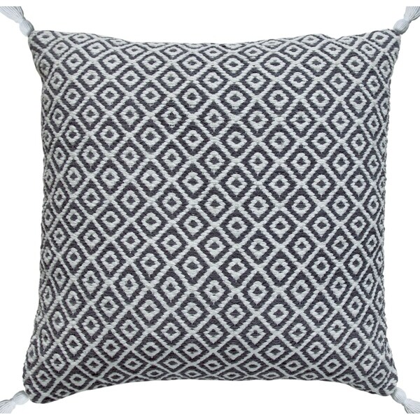 Shop Gracie Cotton Weave Decorative Throw Pillow On Sale Ships