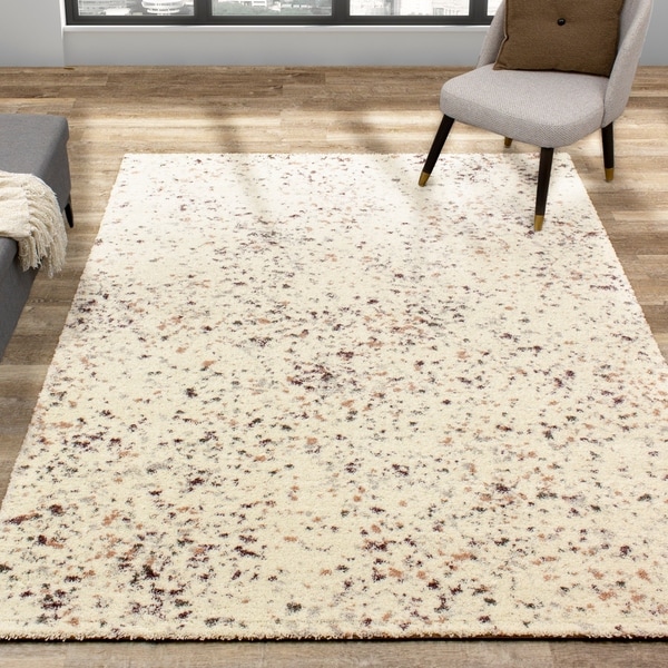 beige speckled carpet