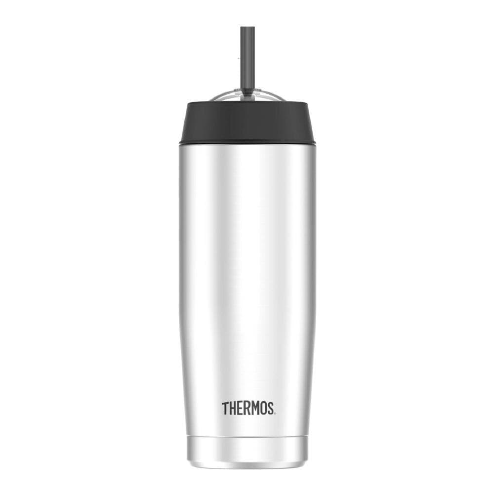 Coldest Water Bottle with Standard Mouth Straw Lid Metal Thermos Vacuum  Insulate