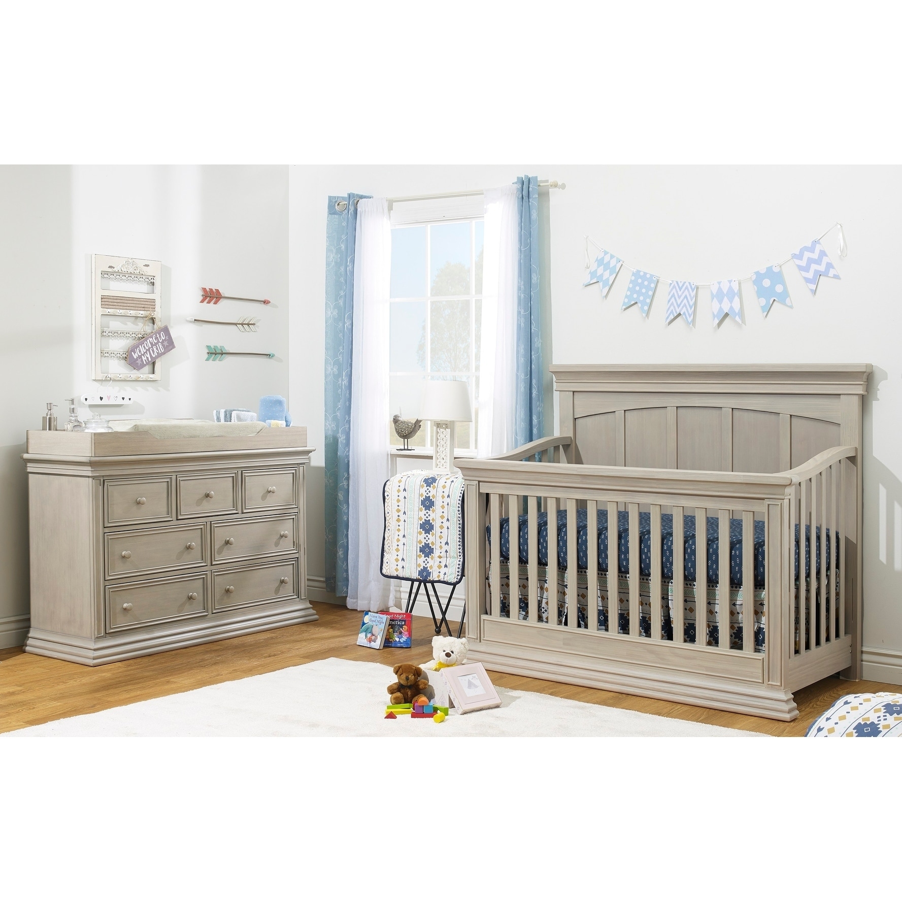 baby dresser with removable changing table