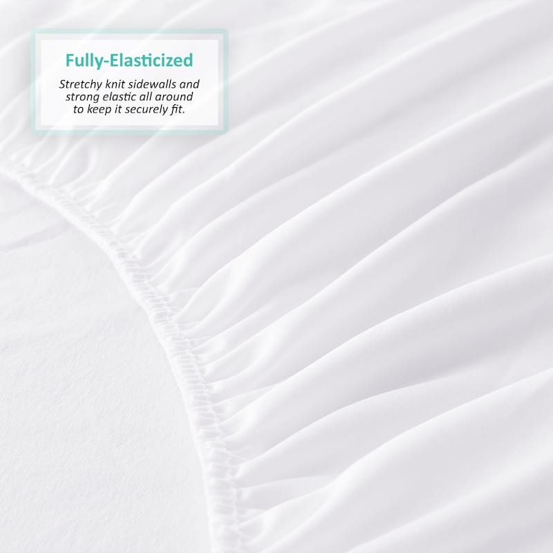 Nestl Cotton Terry 21-inch Deep Pocket Waterproof Mattress Protector