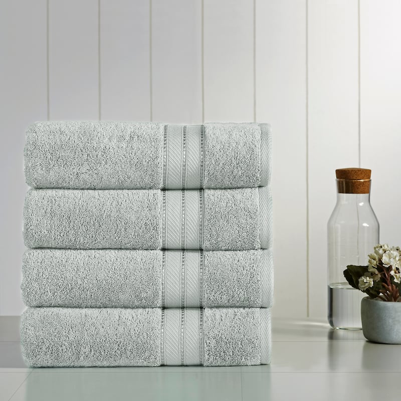 Modern Threads 4 Pack SpunLoft™ Bath towel - 30x54 - Grey