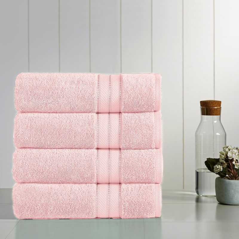 Modern Threads 4 Pack SpunLoft™ Bath towel - 30x54 - Blush
