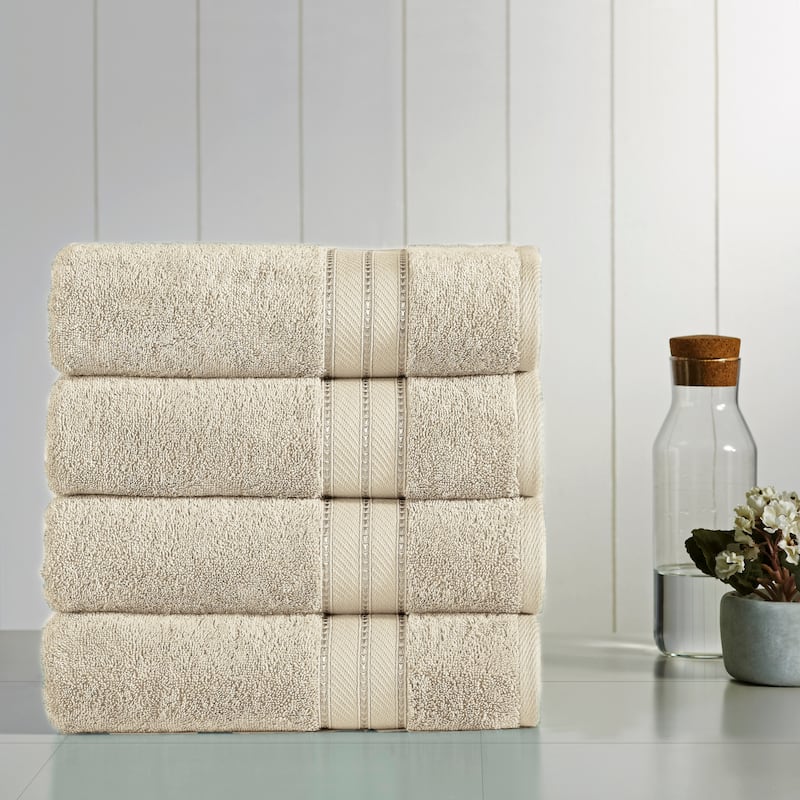 Modern Threads 4 Pack SpunLoft™ Bath towel - 30x54 - Sand