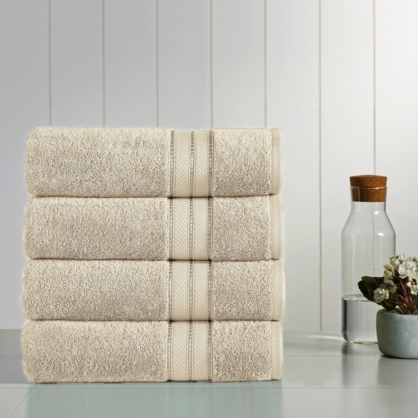 Simpli-Magic Absorbent 8-Pc Cotton Bath & Hand Towel Set