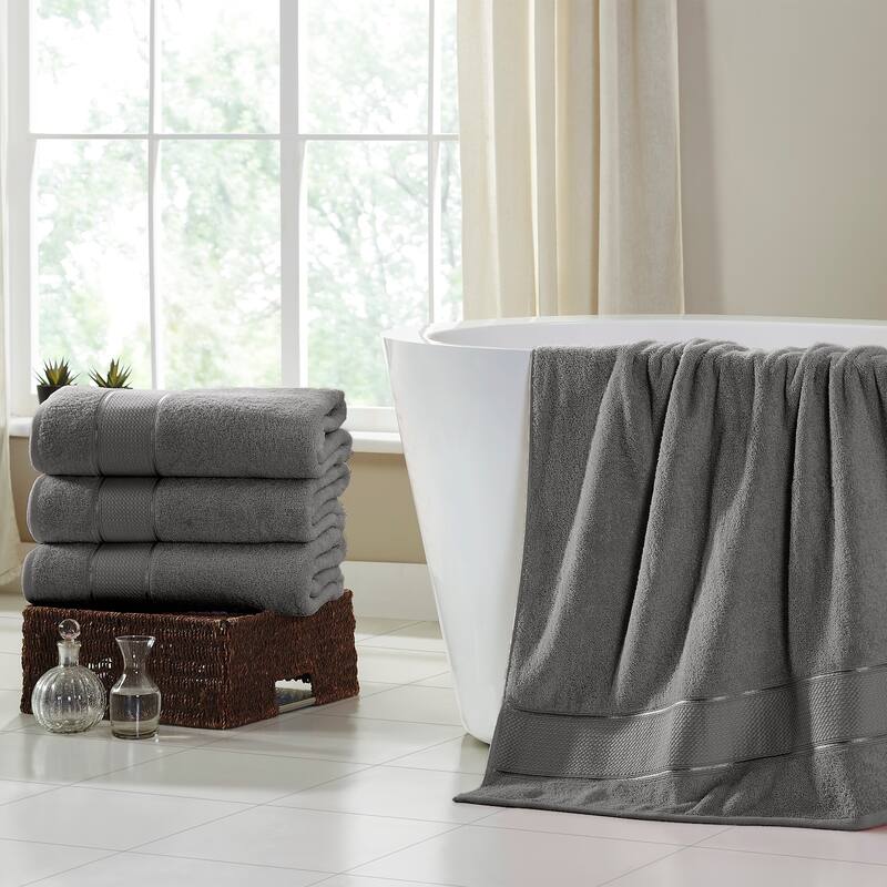 Modern Threads 4 Pack SpunLoft™ Bath Sheet - 35x66
