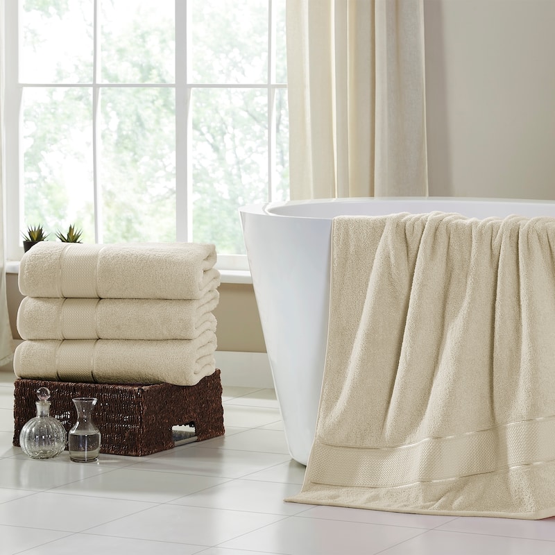Modern Threads 4 Pack SpunLoft™ Bath Sheet - 35x66