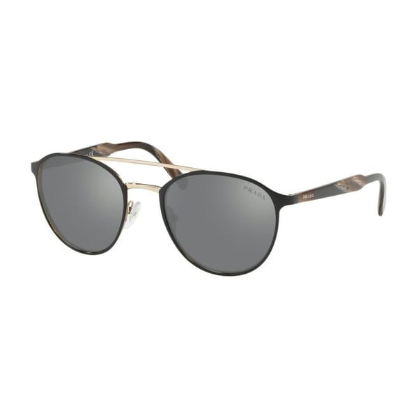 prada 53mm phantos catwalk round sunglasses