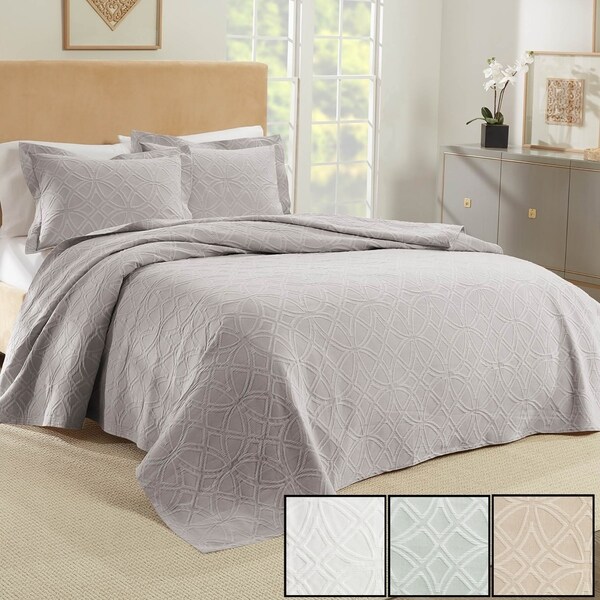 matelasse coverlet queen