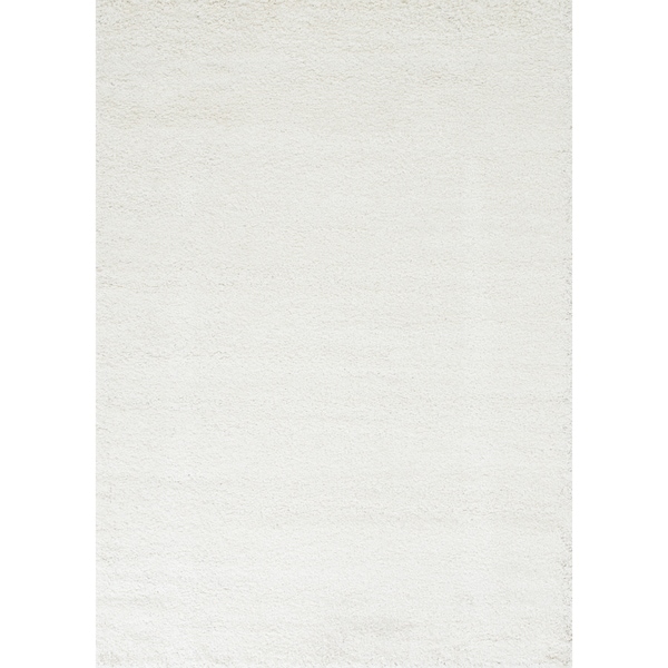 Lucas Solid Ivory 8 x 10 Area Rug
