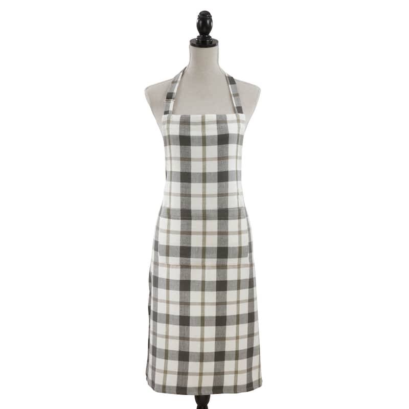 Plaid Kitchen Apron