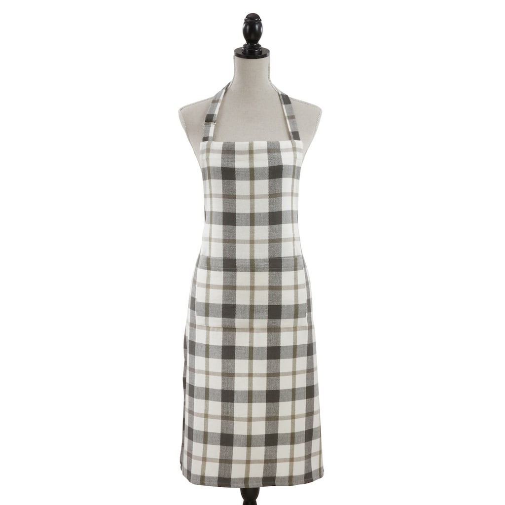 Plaid Kitchen Apron