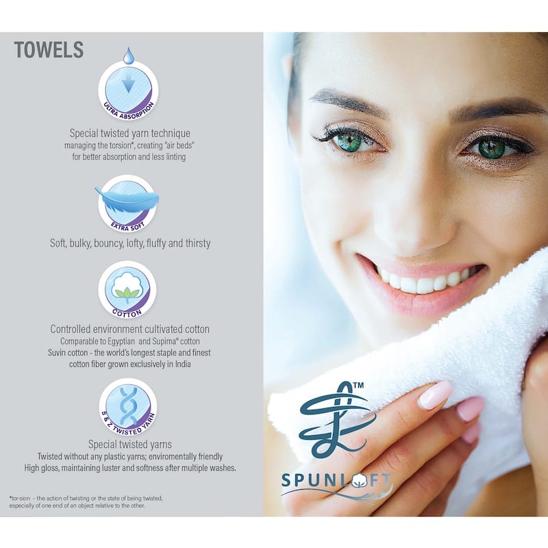 Modern Threads 18-Piece SpunLoft™ Towel Set