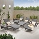 Kauai Outdoor 6 Piece Wicker Chaise Lounge Set by Christopher Knight Home - Thumbnail 0
