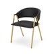 preview thumbnail 8 of 9, Gazo Modern Upholstered Dining Chair (Set of 2) by Christopher Knight Home