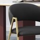 preview thumbnail 10 of 9, Gazo Modern Upholstered Dining Chair (Set of 2) by Christopher Knight Home