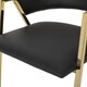 preview thumbnail 6 of 9, Gazo Modern Upholstered Dining Chair (Set of 2) by Christopher Knight Home